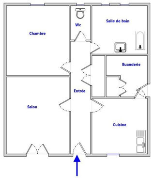  Maison � vendre 2 pi�ces 60 m�