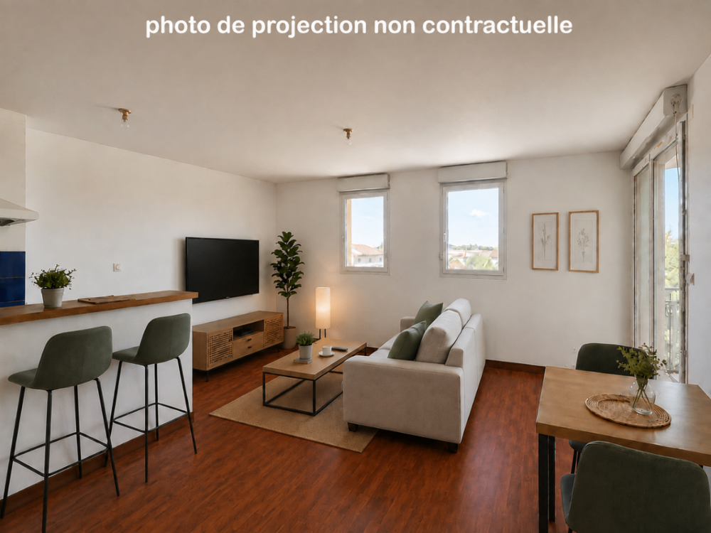 Vente Appartement T2 dernier étage Cugnaux