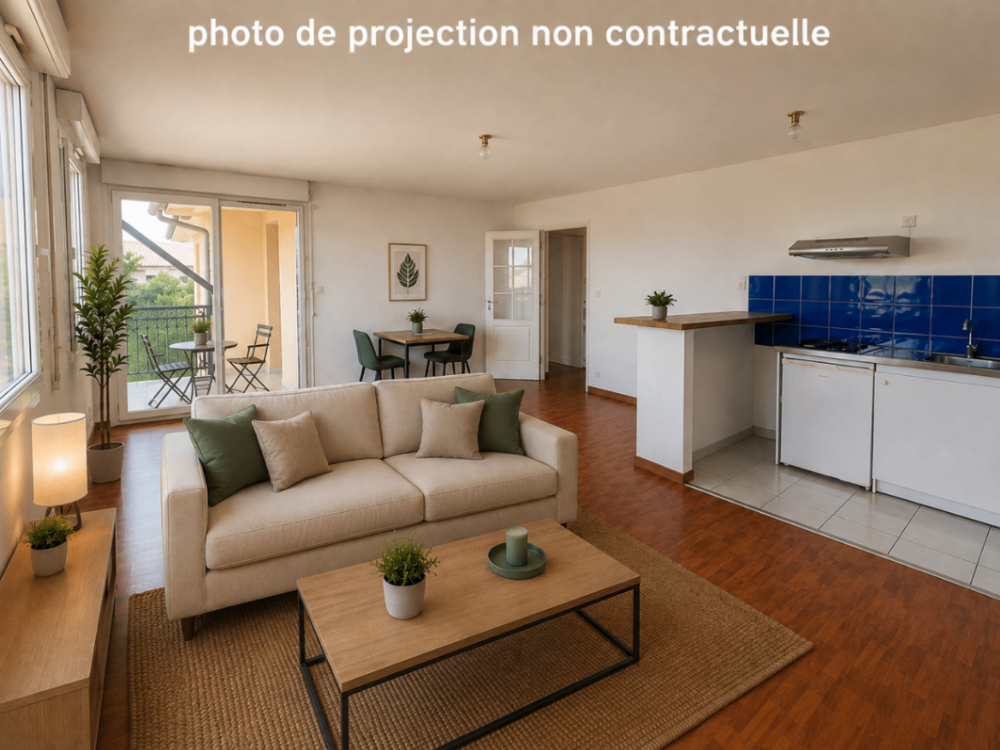 Vente Appartement T2 dernier étage Cugnaux