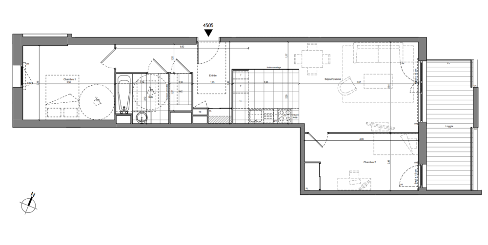 Appartement 3 pièces 68 m² · à Chambery · 68 m² · 335 000 €