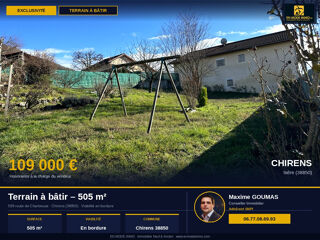  Terrain à vendre 505 m²