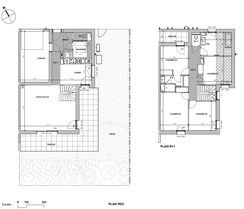   Maison T5 de 127 m2 Maison - 5 pi�ce(s) - 127 m�