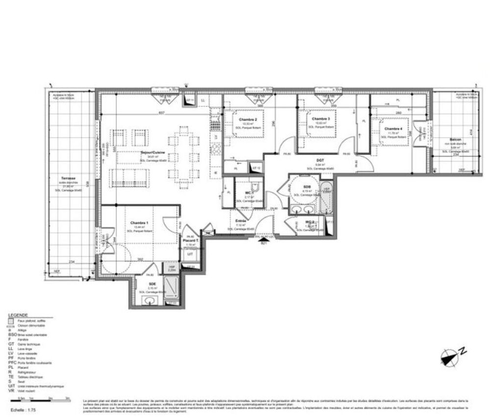 Vente Appartement Appartement T5  Charbonnires-les-Bains Charbonnieres les bains