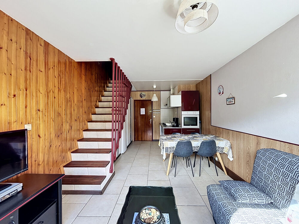 Duplex 41m2 Station de Praloup Résidence La Sapinière + local à skis