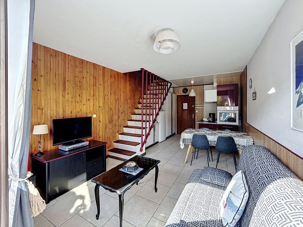 Duplex 41m2 Station de Praloup Résidence La Sapinière + local à skis
