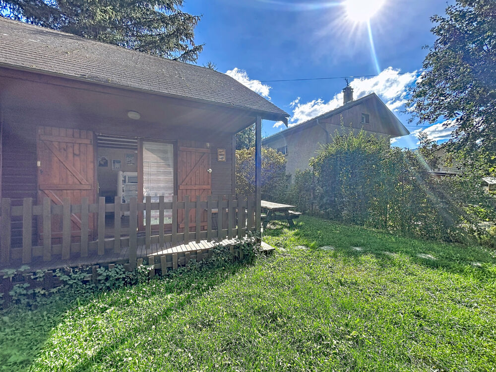 Vente Maison Chalet mitoyen 28,85m2 avec terrasse et jardin à Jausiers   Esprit montagne Jausiers