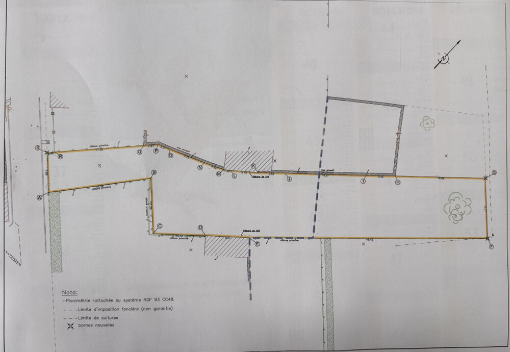 Vente Terrain TERRAIN CONSTRUCTIBLE - BEVILLE LE COMTE Beville le comte