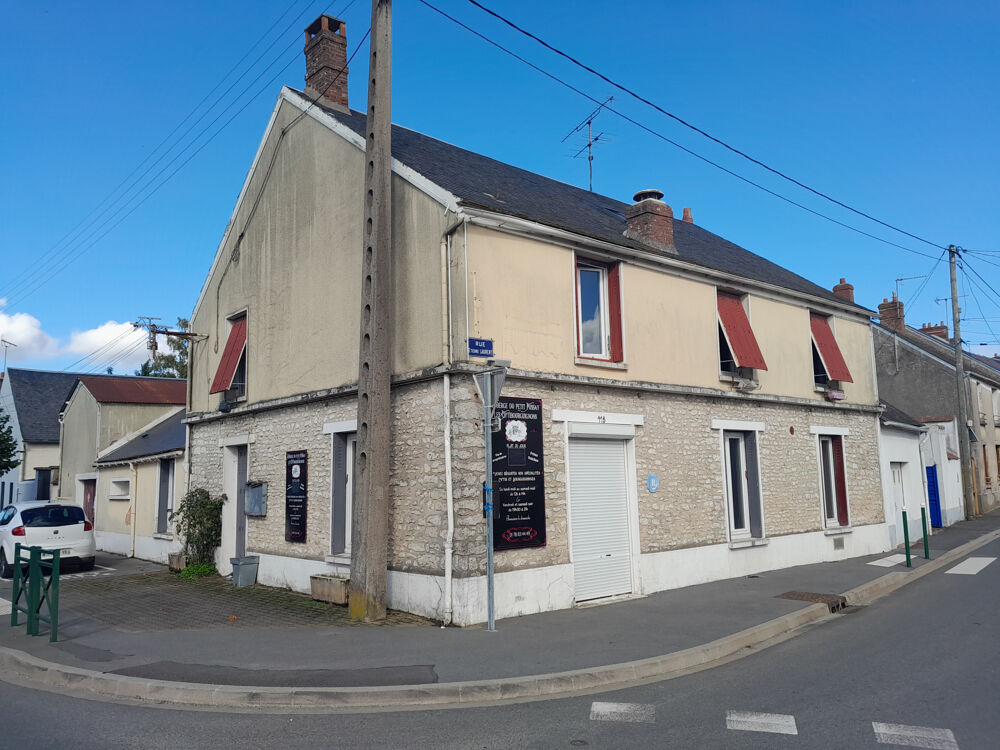 IMMEUBLE DE RAPPORT - LOCAL COMMERCIAL + APPART 3 CHAMBRES - ANGERVILLE PROCHE.