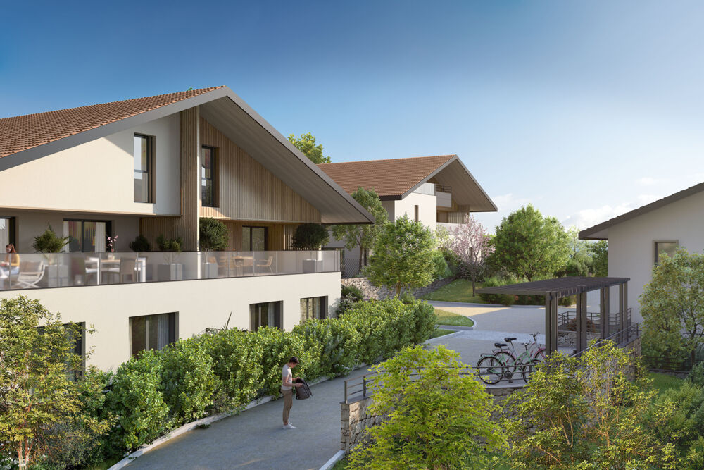 T4 duplex au bord du lac à Excenevex