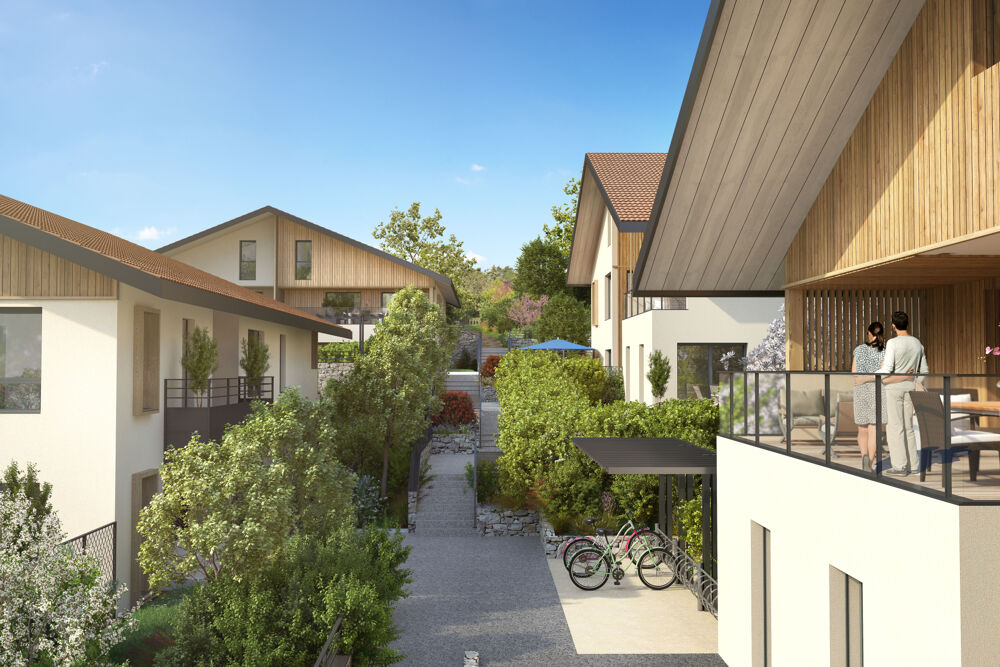 T4 duplex au bord du lac à Excenevex