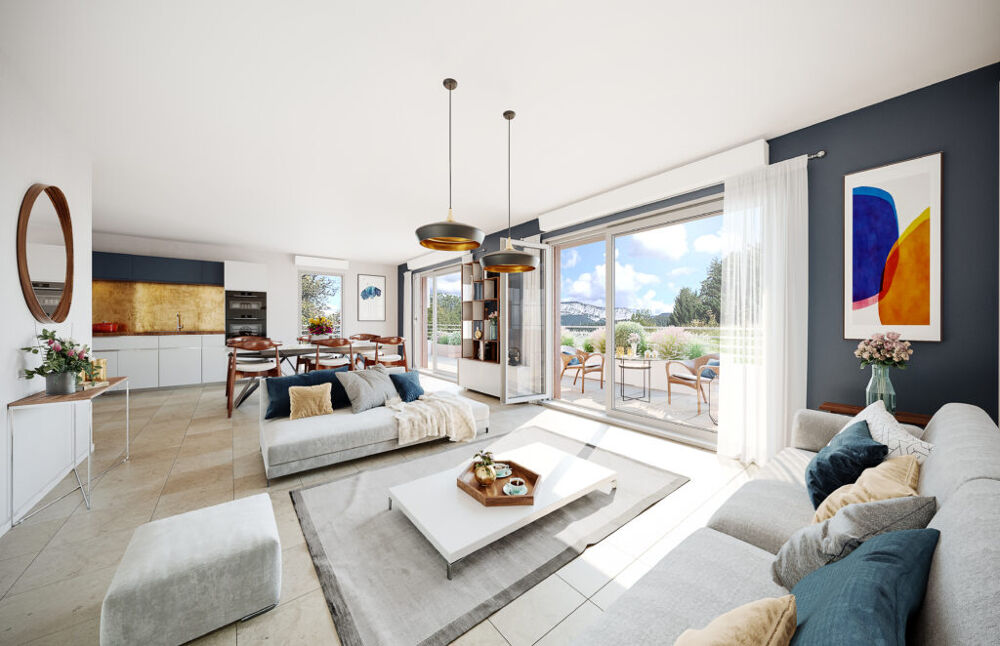 T4 dernier étage avec terrasse panoramique centre-ville Bonneville 74130