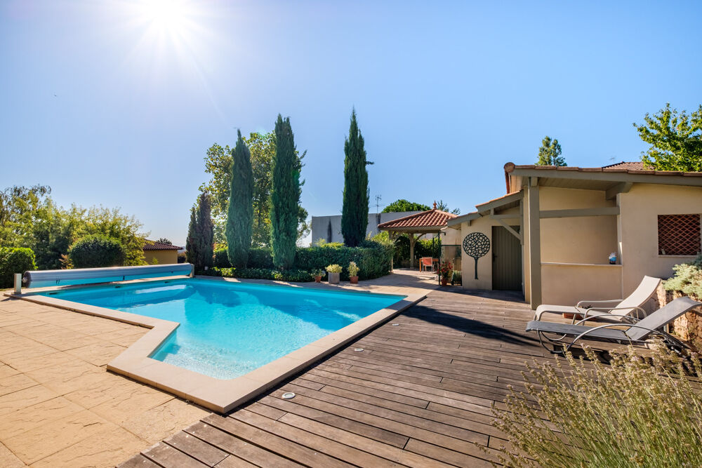 Vente Maison HAUT DE COLLONGES - MAISON D ARCHITECTE de 218M2 sur PARC PAYSAGER de 2 620M2 avec PISCINE Collonges au mont d or