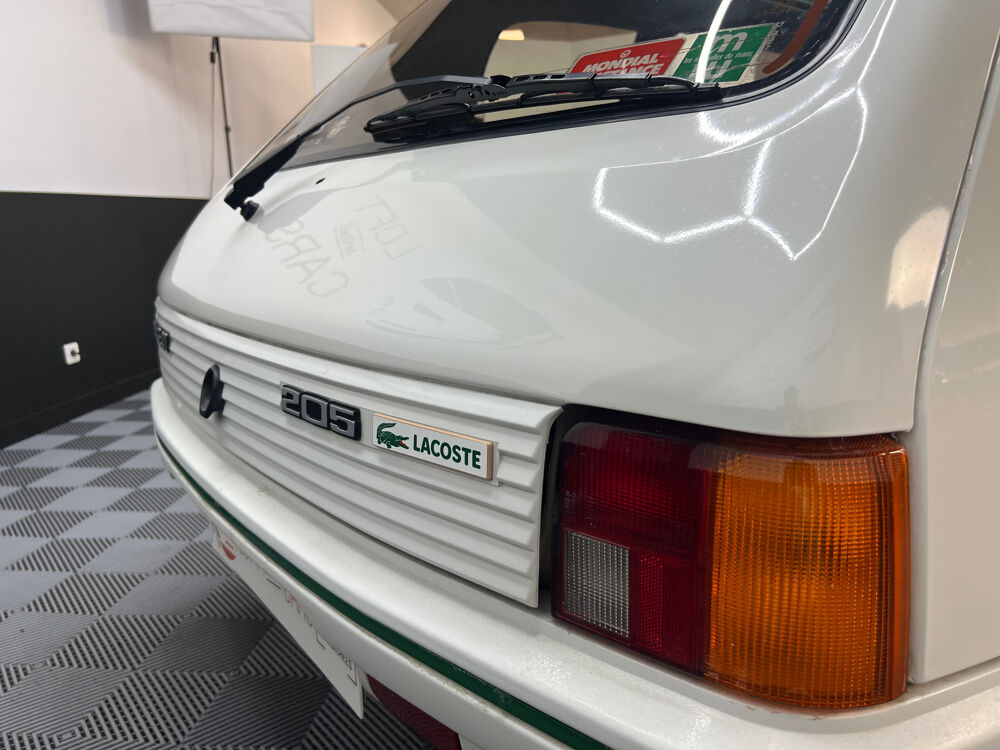 205 1.4 60 LACOSTE 1985 occasion 27120 PACY-SUR-EURE