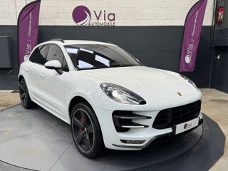 Macan Turbo 3.6 V6 400 ch PDK Cuir rouge Pack Carbone 2015 occasion 62230 Outreau