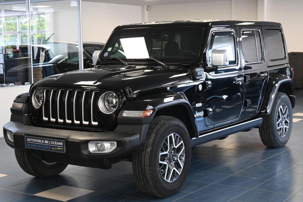 Wrangler Unlimited 4xe 2.0 l T 380 ch PHEV 4x4 BVA8 Overland 2022 occasion 72650 Saint-Saturnin