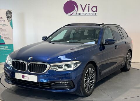 BMW Série 5 520d 190 ch Sport toit ouvrant HARMAN KARDON 2019 occasion Petite-Forêt 59494