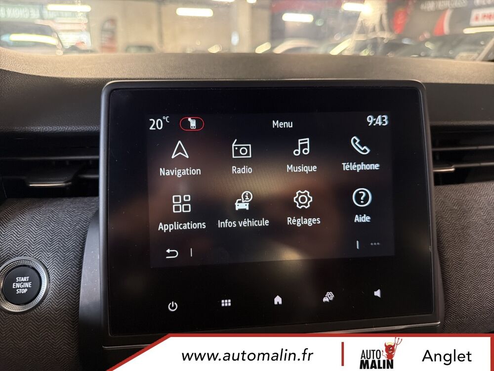 Clio V E-Tech full hybrid 145 ch GSR2 Techno 2025 occasion 64600 Anglet