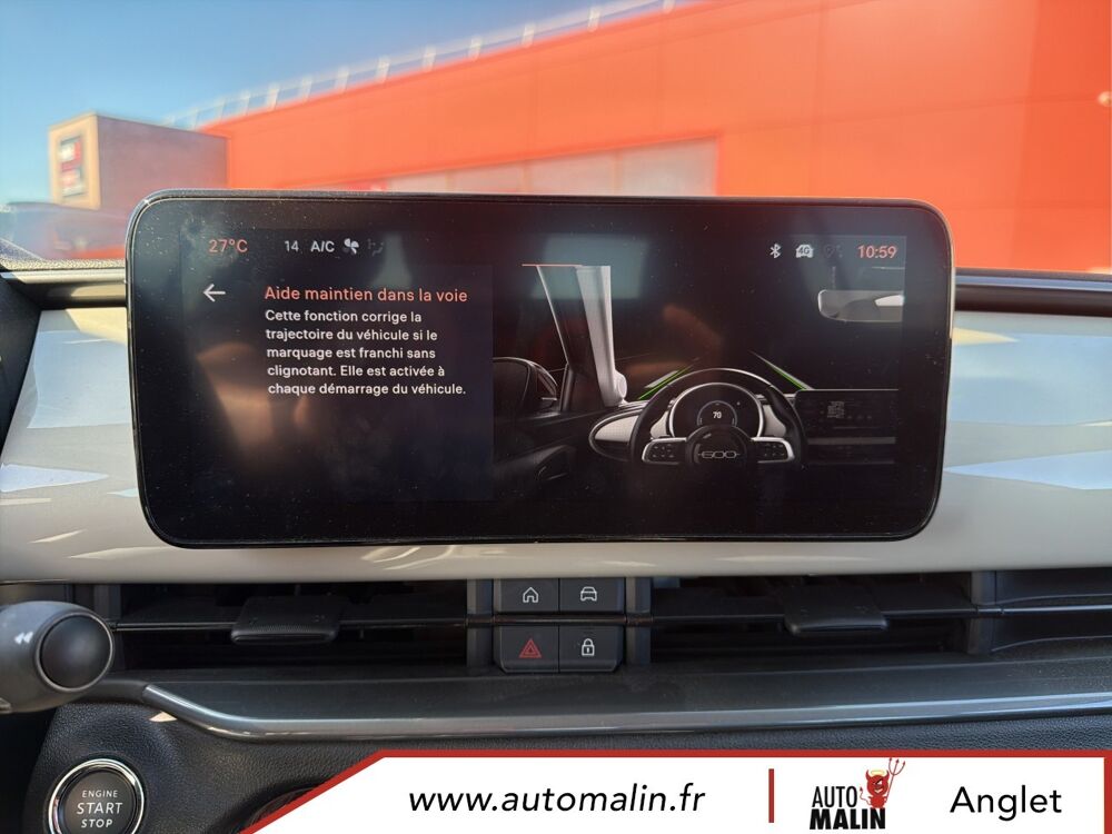 Fiat 600 T-Gen 3 1.2 Hybrid 145ch eDCT6 Pop 2025 occasion 64600 Anglet