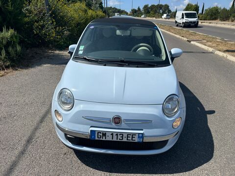 Fiat 500 1.2 8V 69 ch S&S - 3P CABRIOLET CRITERE 1 2010 occasion Montpellier 34090