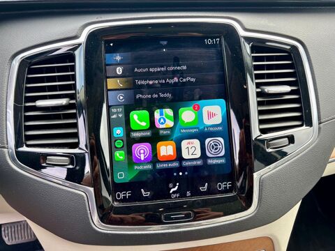 XC90 Recharge T8 AWD 303+87 ch Geartronic 8 7pl Inscription 2019 occasion 44880 Sautron