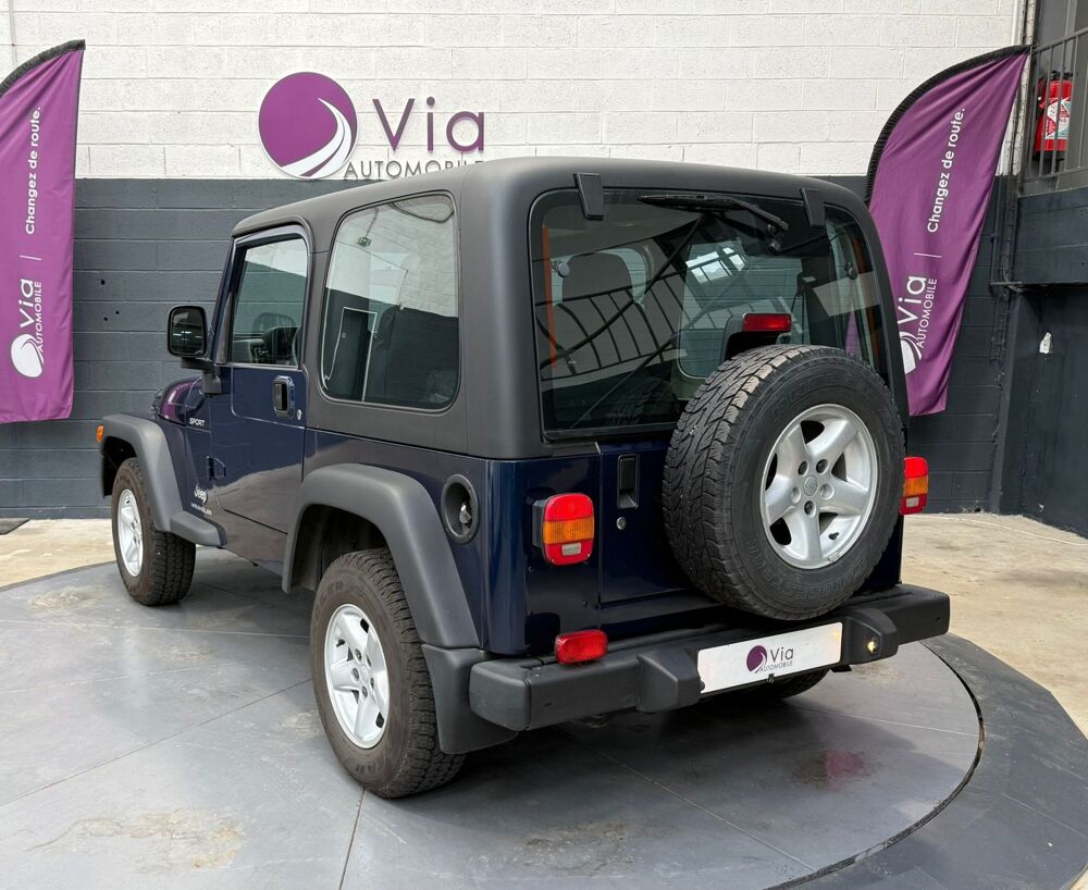 Wrangler 2.4L Sport 2003 occasion 62230 Outreau