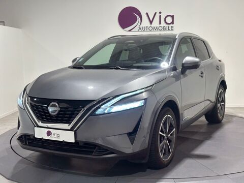 Nissan Qashqai e-Power 190 ch Tekna, toit pano, camera 360, coffre electriq 2023 occasion Petite-For&ecirc;t 59494