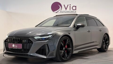 Audi RS6 V8 4.0 TFSI 600 AUDI EXSLUSIVE Carbone B&O 3D Advanced 2020 occasion Petite-For&ecirc;t 59494
