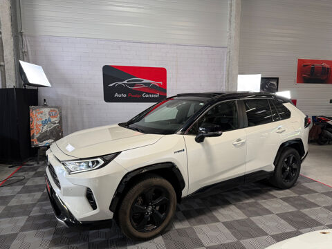 RAV 4 222 ch AWD-Collection - 4x4- Attelage- Toit ouvrant- Carplay 2019 occasion 44470 Carquefou