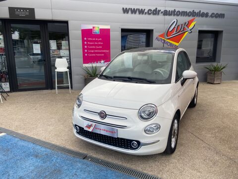 Fiat 500 1.2 69 ch Eco Pack Lounge+ Kit Distribution Neuf 2019 occasion Nimes 30900