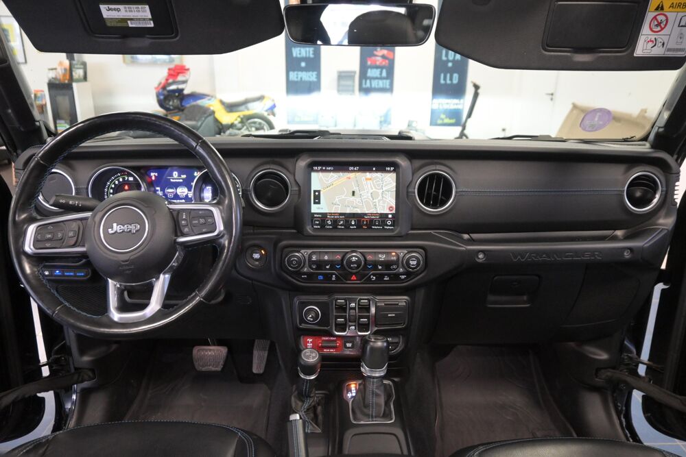 Wrangler Unlimited 4xe 2.0 l T 380 ch PHEV 4x4 BVA8 Rubicon 2021 occasion 72650 Saint-Saturnin