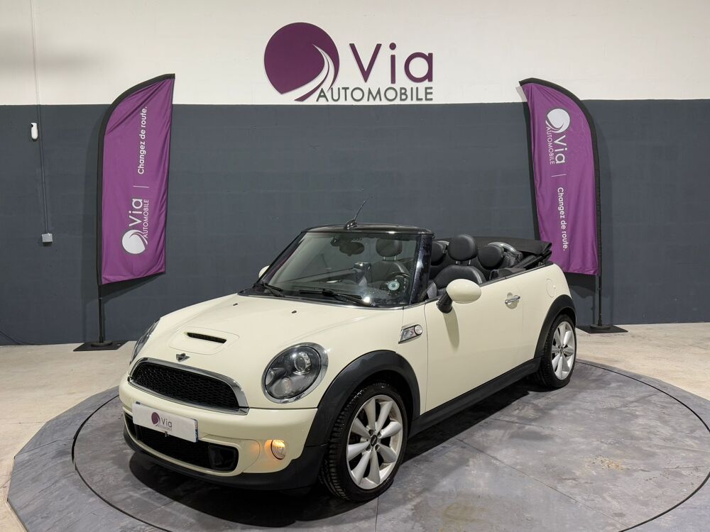 Cooper 1.6 184 CH COOPER S BVM 6 / CUIR / GPS / SIÈGES CHAUFFANTS 2012 occasion 80450 Camon