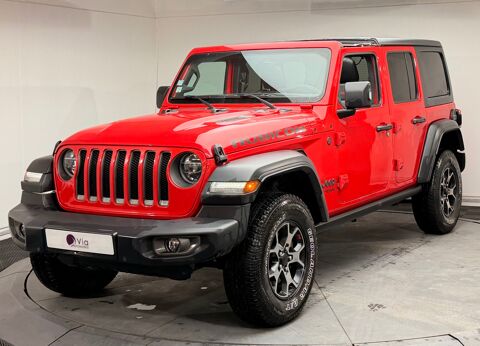 Jeep Wrangler Unlimited 2.2 l MultiJet 200 ch 4x4 BVA8 Rubicon - 5P - DIST 2019 occasion F&eacute;rin 59169