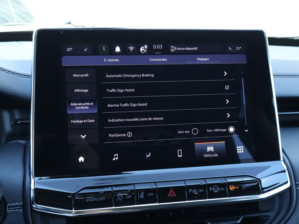 Compass 1.5 Turbo T4 130 ch BVR7 e-Hybrid Summit 2025 occasion 77680 Roissy-en-Brie