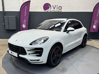 Macan Turbo 3.6 V6 400 ch PDK Cuir rouge Pack Carbone 2015 occasion 62230 Outreau