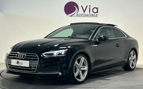 Audi A5 V6 3.0 TDI 218 S tronic - S Line - Entretien complet Audi 2018 occasion Petite-Forêt 59494