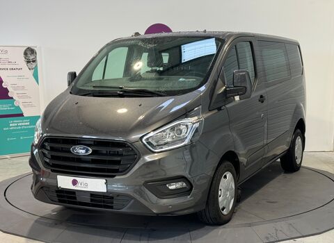 Ford Transit Custom CA 300 L1H1 2.0 ECOBLUE 130 TREND BUSINESS 6 places 2021 occasion Petite-Forêt 59494