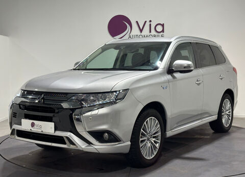 Mitsubishi Outlander 2.4l PHEV Twin Motor BVA 4WD Intense, Carplay et Android 2019 occasion Petite-For&ecirc;t 59494