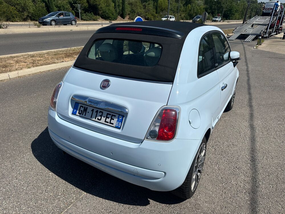 500 1.2 8V 69 ch S&S - 3P CABRIOLET CRITERE 1 2010 occasion 34090 Montpellier