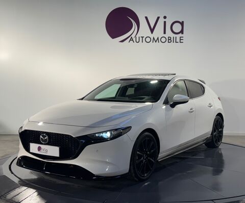 Mazda Mazda3 2.0L e-SKYACTIV-X M Hybrid 186 ch BVM6 Sportline - Toit ouvr 2022 occasion BETHUNE 62400