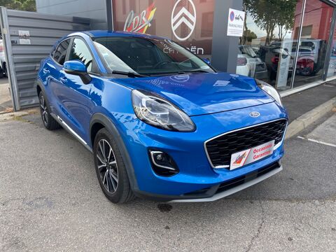 Ford Puma 1.0 EcoBoost 125 ch mHEV S&S BVM6 Titanium 2020 occasion Nimes 30900
