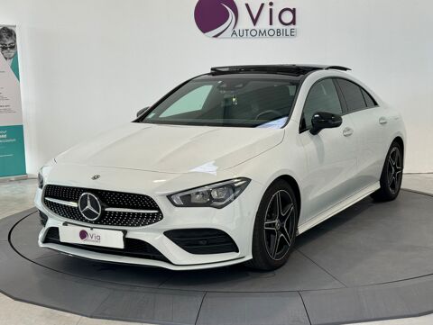 Mercedes Classe CLA 200 AMG Line Black line Toit pano Attache remorque 2020 occasion Petite-Forêt 59494