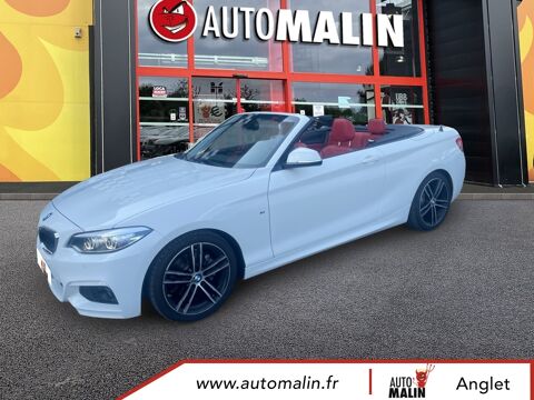 BMW Serie 2 Cabriolet 220d 190 ch BVA8 M Sport 2018 occasion Anglet 64600