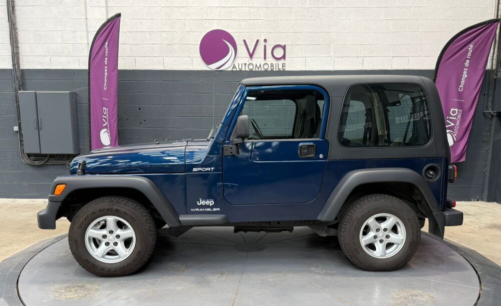 Wrangler 2.4L Sport 2003 occasion 62230 Outreau