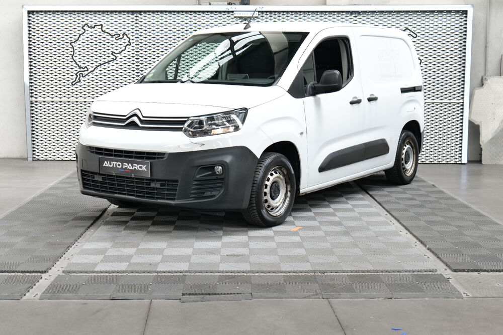 Berlingo BLUEHDI 100 BVM5 - 1ERE MAIN TVA RECUPERABLE CLIM GPS CAMERA 2019 occasion 69008 LYON 8EME