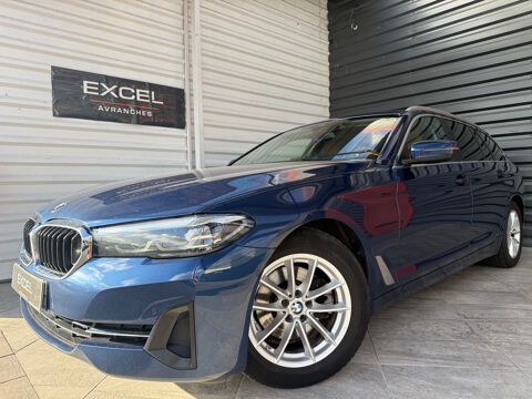 BMW S&eacute;rie 5 Touring 518d TwinPower Turbo 150 ch BVA8 Business Design 2021 occasion MARCEY-LES-GREVES 50300