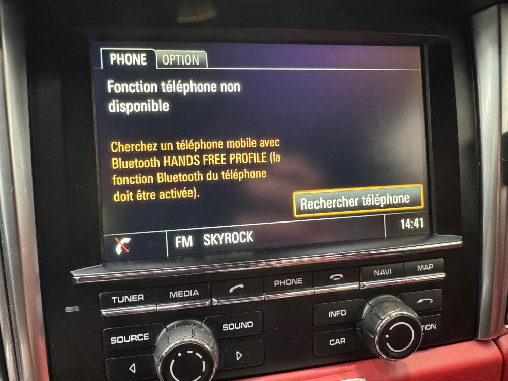Macan Turbo 3.6 V6 400 ch PDK Cuir rouge Pack Carbone 2015 occasion 62230 Outreau