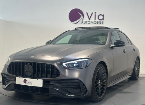 Mercedes Classe C 220 d 9G-Tronic AMG Line 2022 occasion Petite-For&ecirc;t 59494