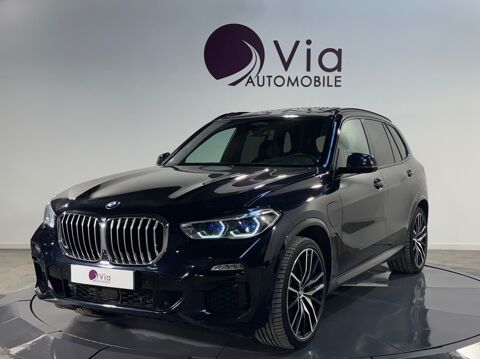 BMW X5 xDrive45e 394 ch BVA8 M Sport Carbonschwarz - Suivi BMW / Ga 2020 occasion BETHUNE 62400