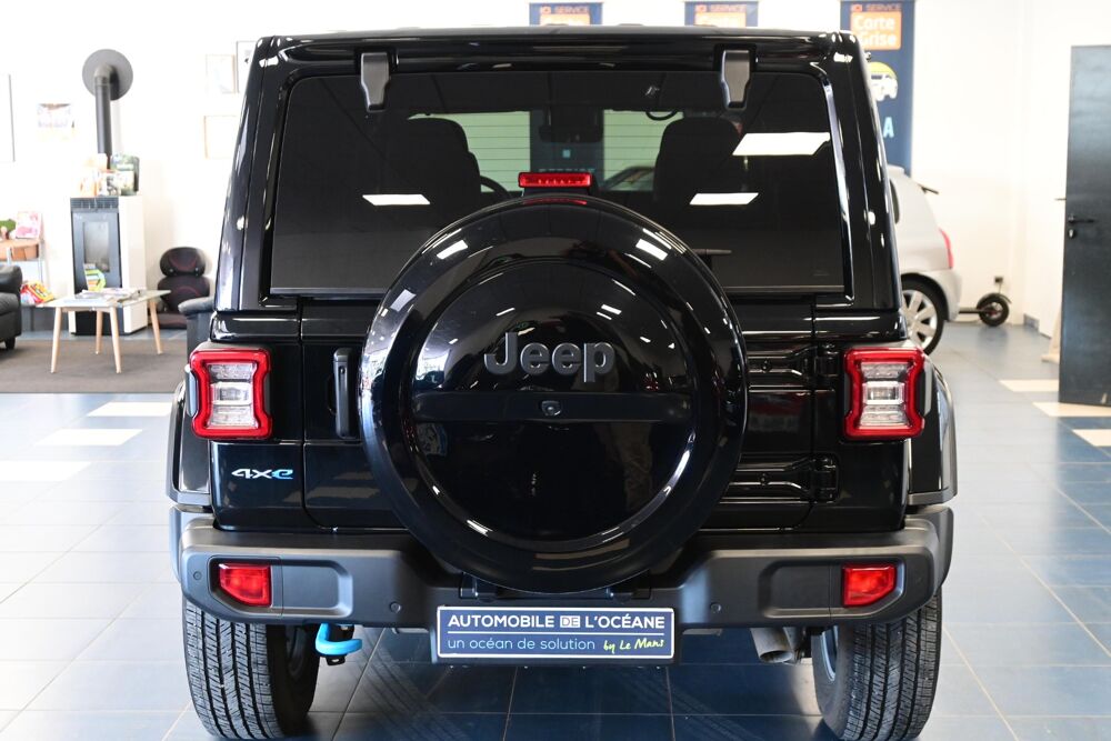 Wrangler Unlimited 4xe 2.0 l T 380 ch PHEV 4x4 BVA8 Overland 2022 occasion 72650 Saint-Saturnin