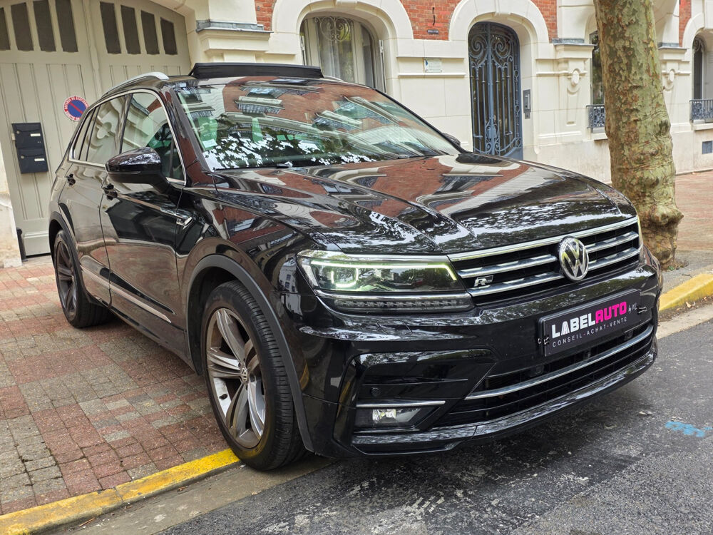 Tiguan 2.0 TDI 150 Black R-Line 2019 occasion 95880 ENGHIEN-LES-BAINS